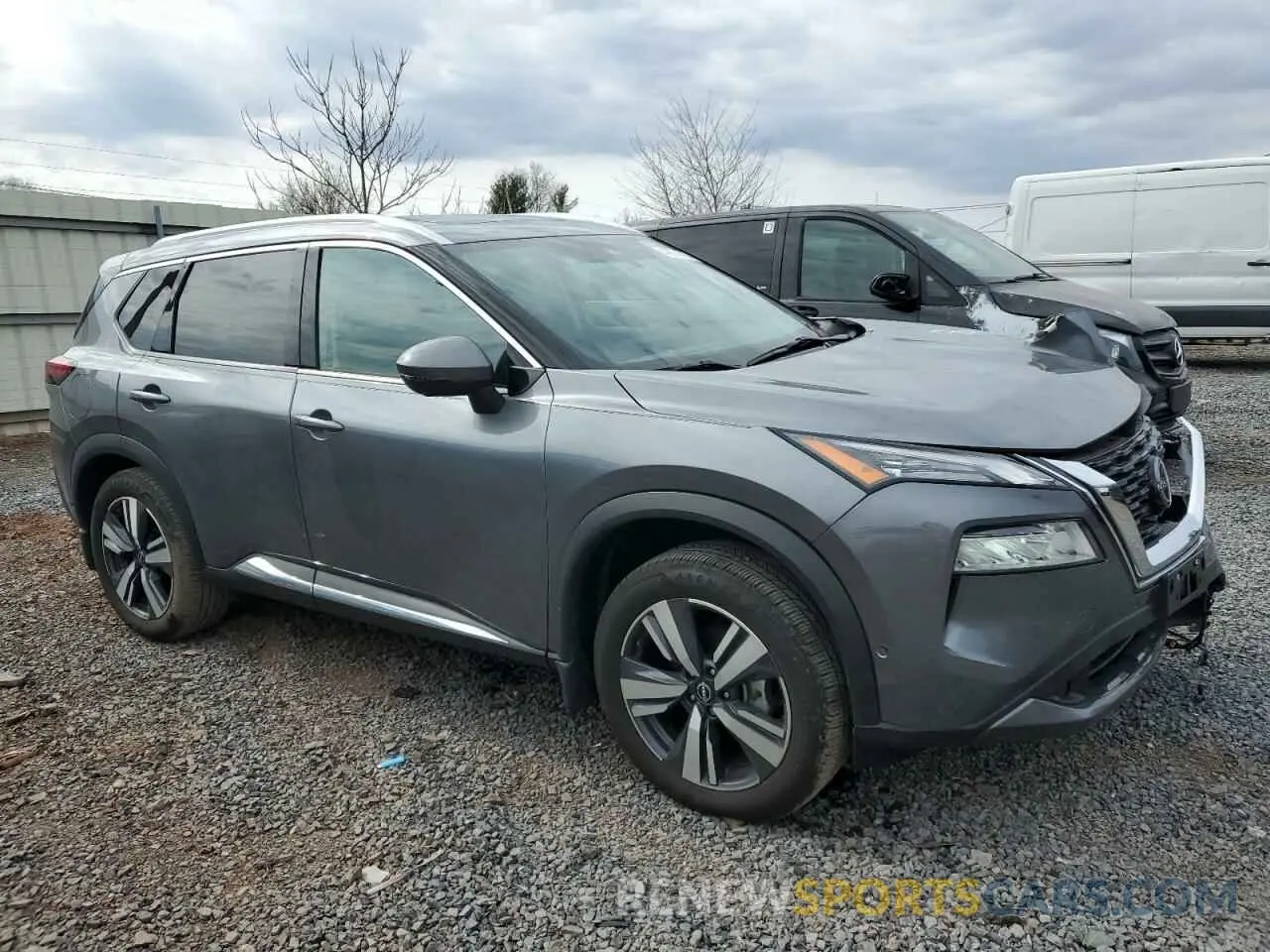 4 Photograph of a damaged car 5N1BT3CB0PC933142 NISSAN ROGUE 2023