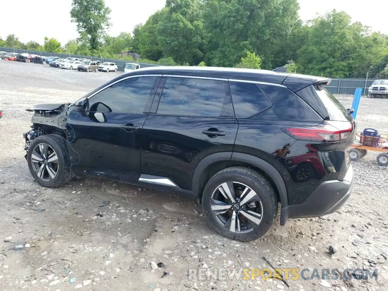 2 Photograph of a damaged car 5N1BT3CB0PC942021 NISSAN ROGUE 2023