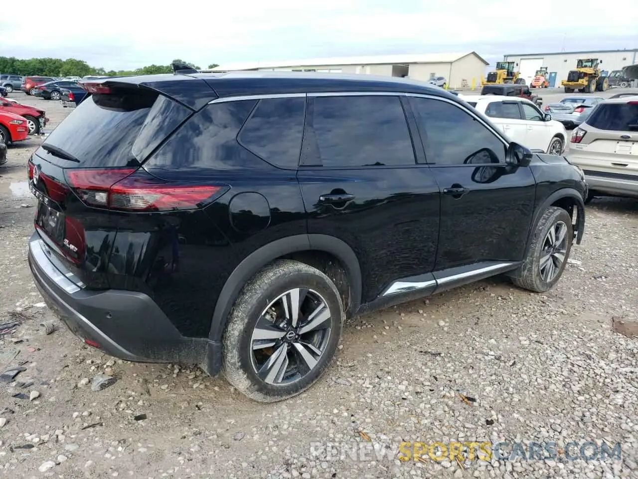 3 Photograph of a damaged car 5N1BT3CB0PC942021 NISSAN ROGUE 2023