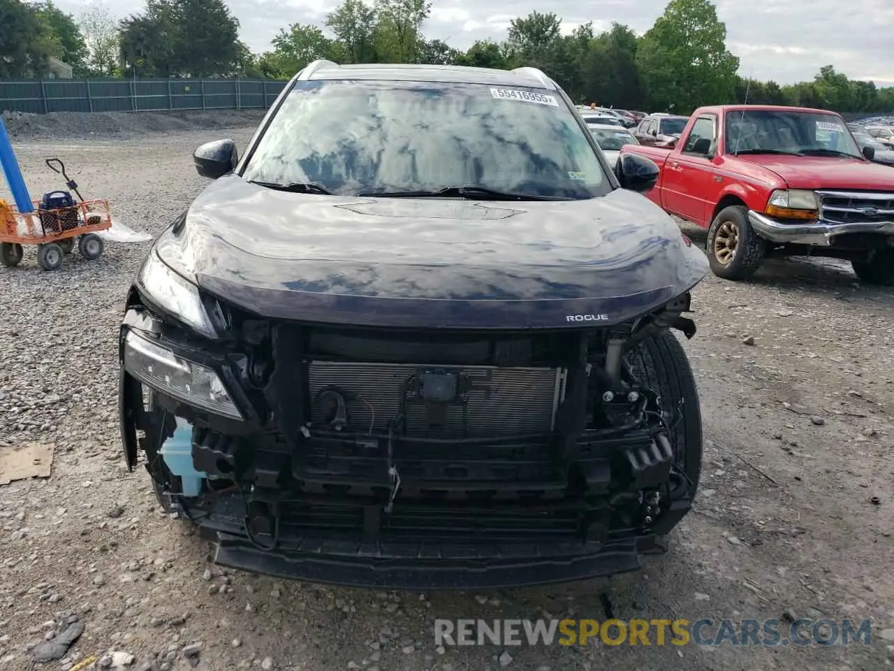 5 Photograph of a damaged car 5N1BT3CB0PC942021 NISSAN ROGUE 2023