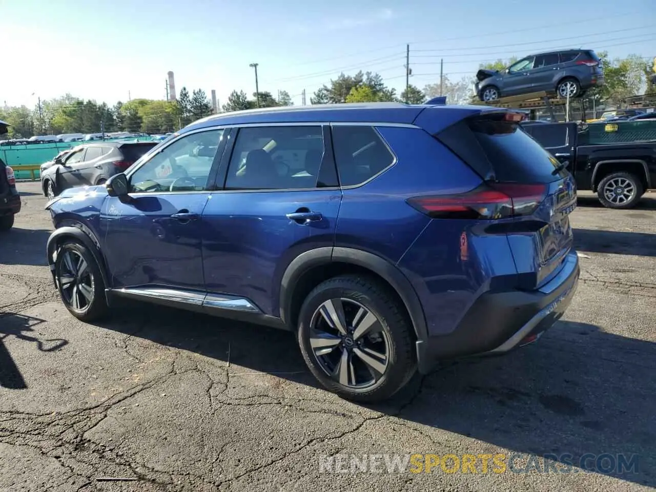 2 Photograph of a damaged car 5N1BT3CB1PC688013 NISSAN ROGUE 2023