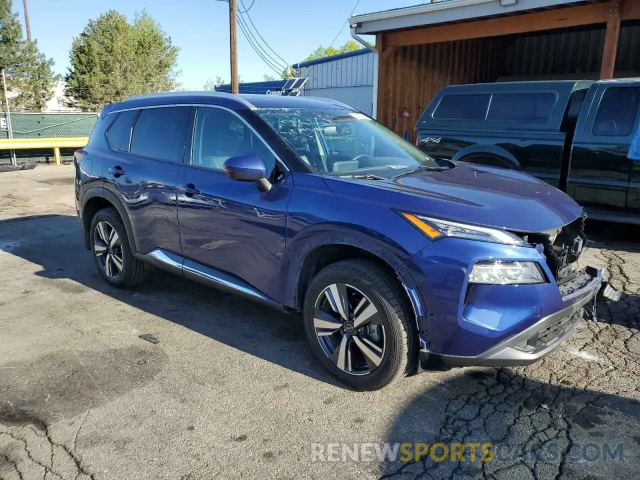 4 Photograph of a damaged car 5N1BT3CB1PC688013 NISSAN ROGUE 2023