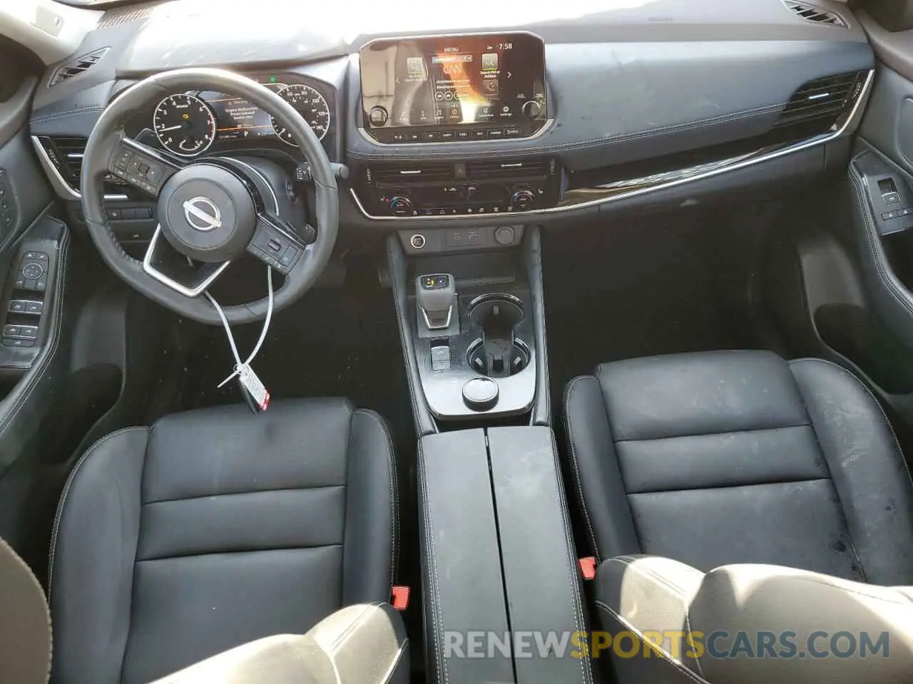 8 Photograph of a damaged car 5N1BT3CB1PC688013 NISSAN ROGUE 2023