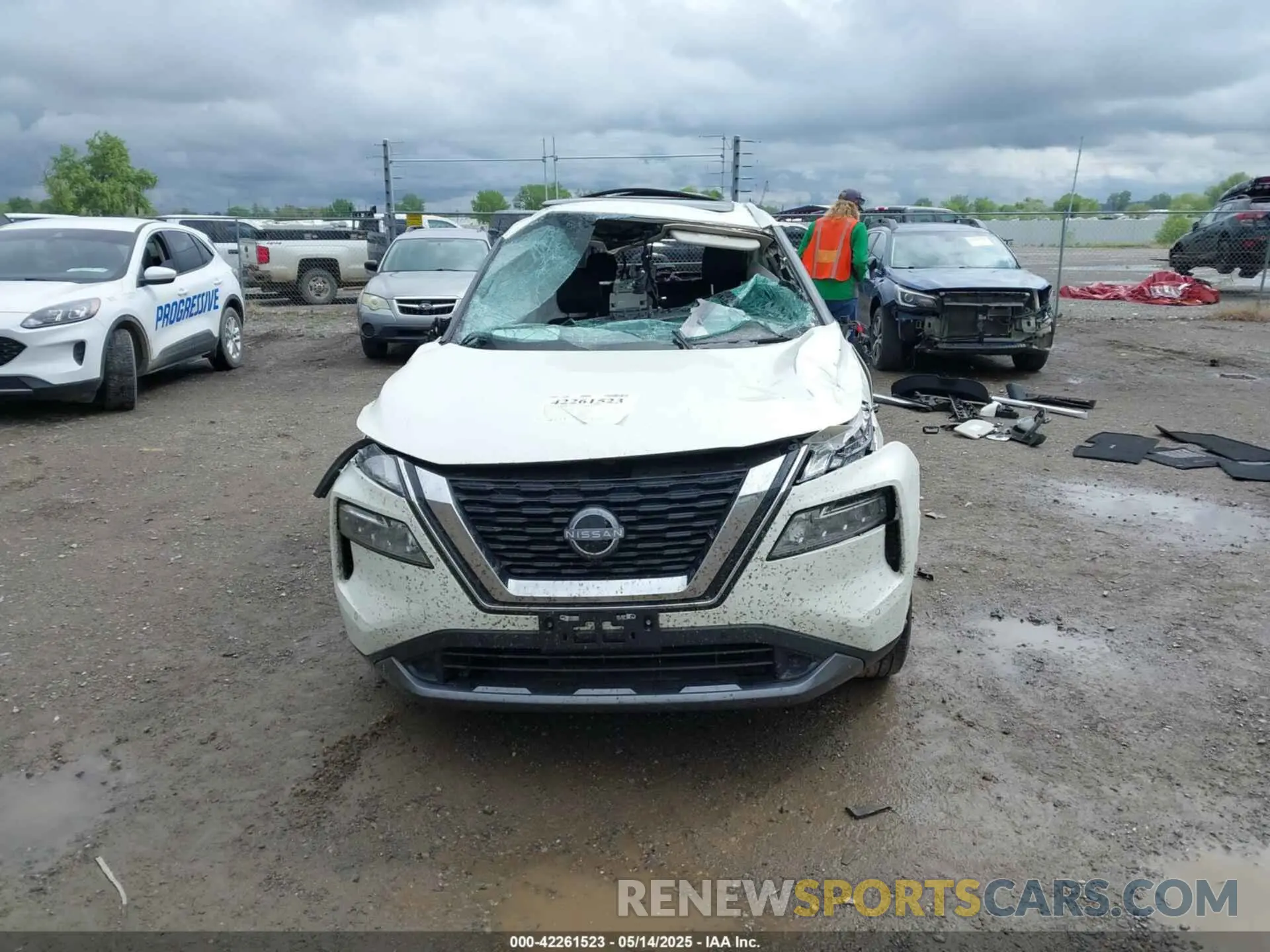 13 Photograph of a damaged car 5N1BT3CB1PC803466 NISSAN ROGUE 2023