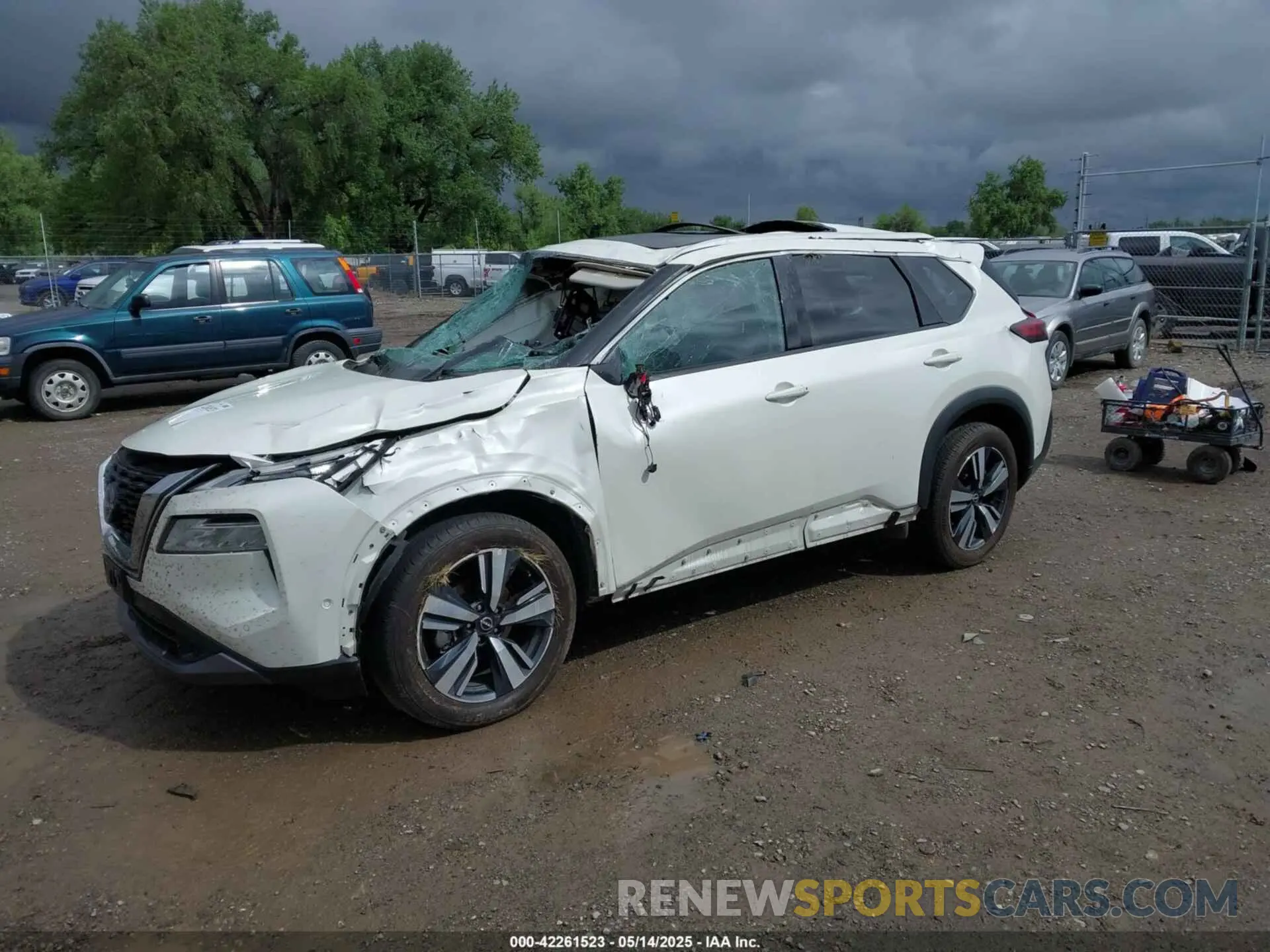 2 Photograph of a damaged car 5N1BT3CB1PC803466 NISSAN ROGUE 2023
