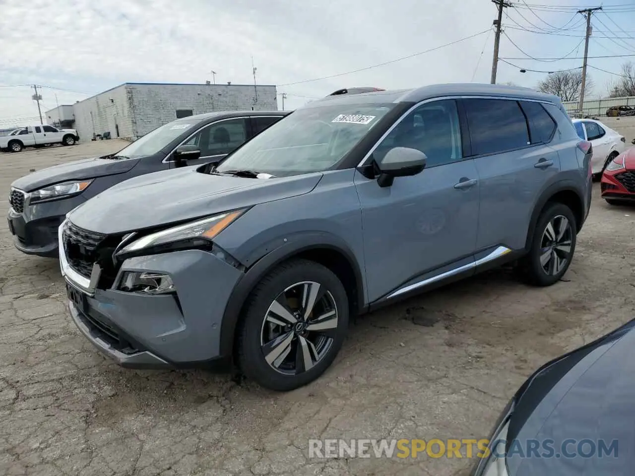 1 Photograph of a damaged car 5N1BT3CB1PC804262 NISSAN ROGUE 2023