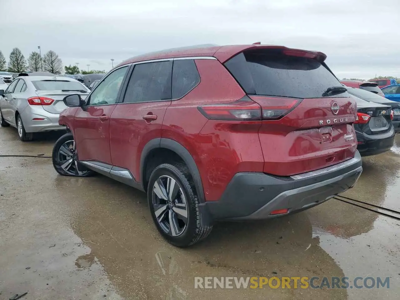 2 Photograph of a damaged car 5N1BT3CB1PC901526 NISSAN ROGUE 2023