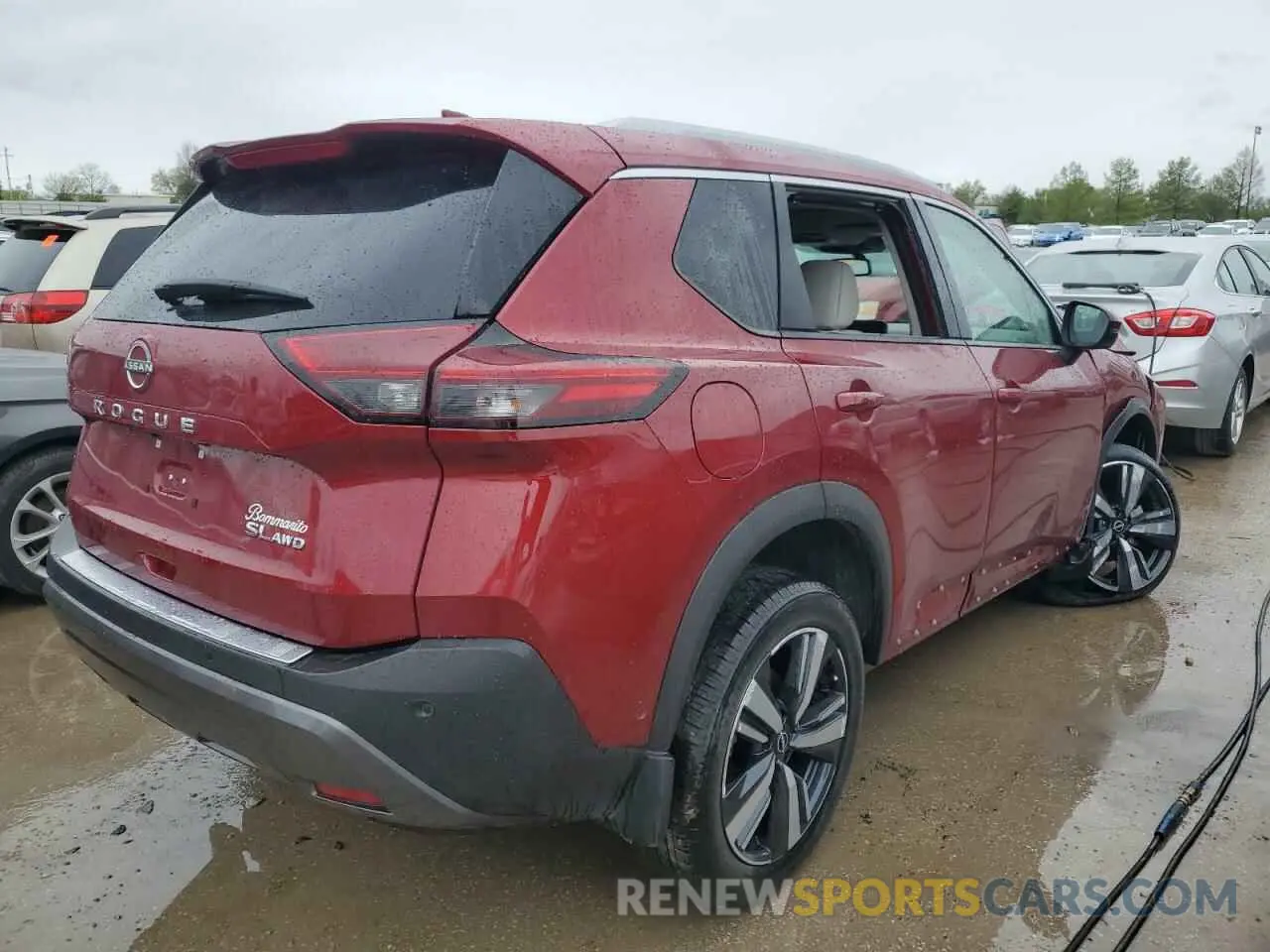 3 Photograph of a damaged car 5N1BT3CB1PC901526 NISSAN ROGUE 2023