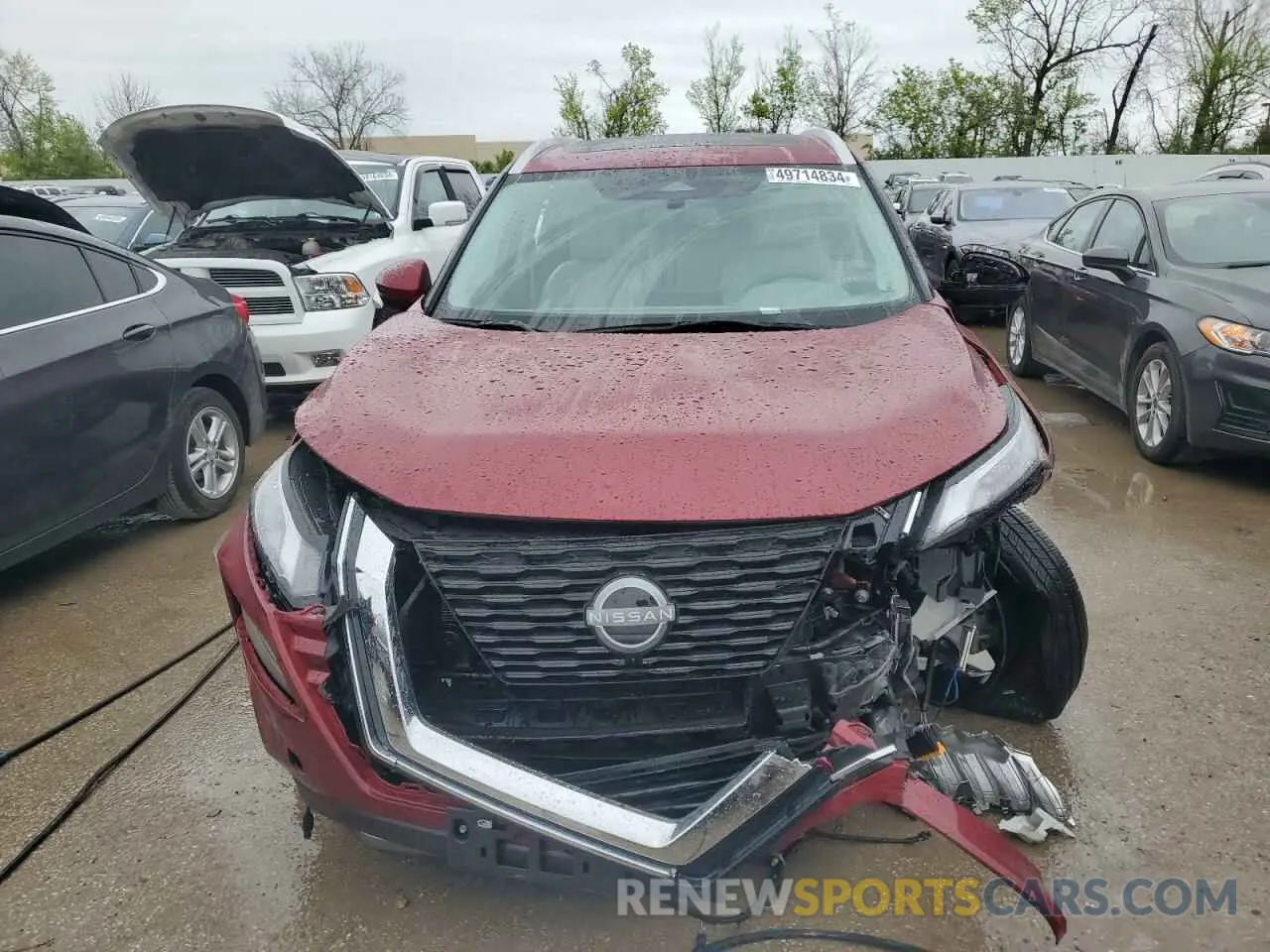 5 Photograph of a damaged car 5N1BT3CB1PC901526 NISSAN ROGUE 2023