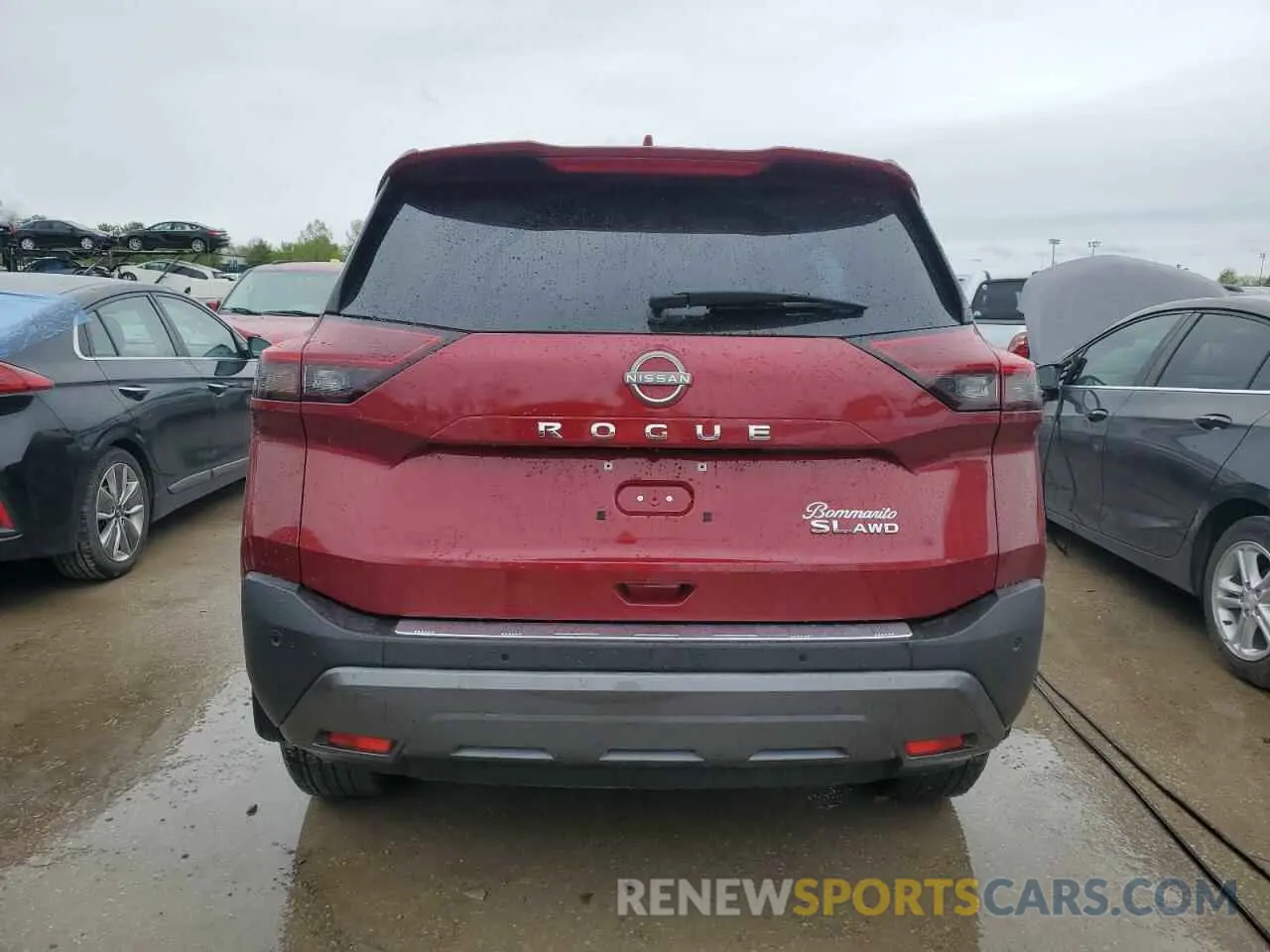 6 Photograph of a damaged car 5N1BT3CB1PC901526 NISSAN ROGUE 2023