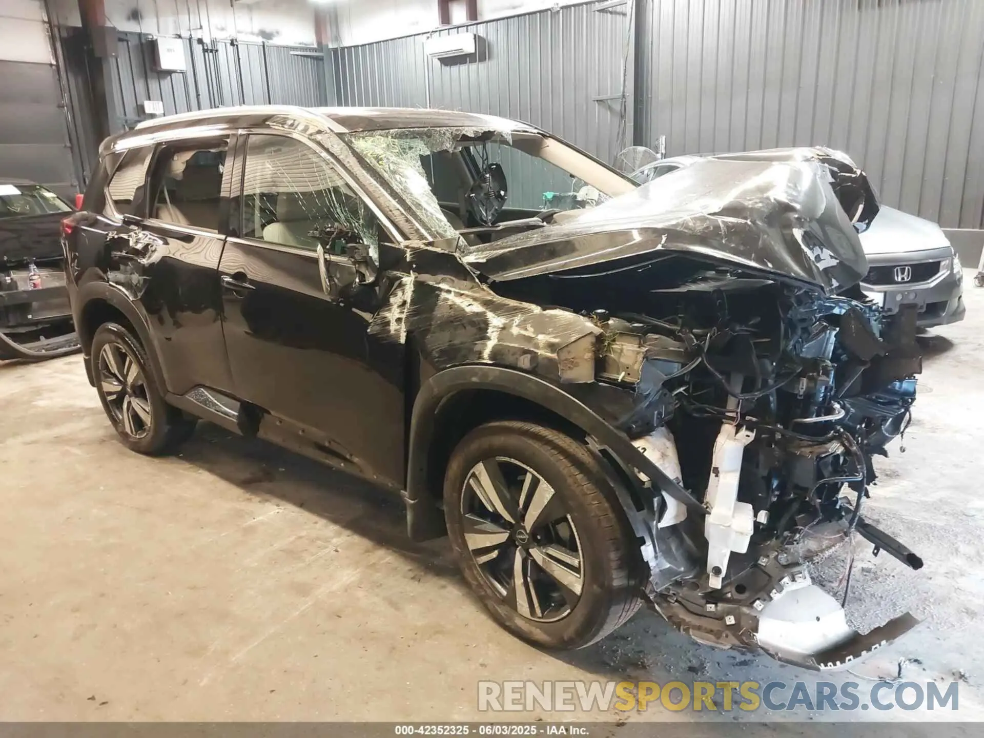 1 Photograph of a damaged car 5N1BT3CB1PC921565 NISSAN ROGUE 2023