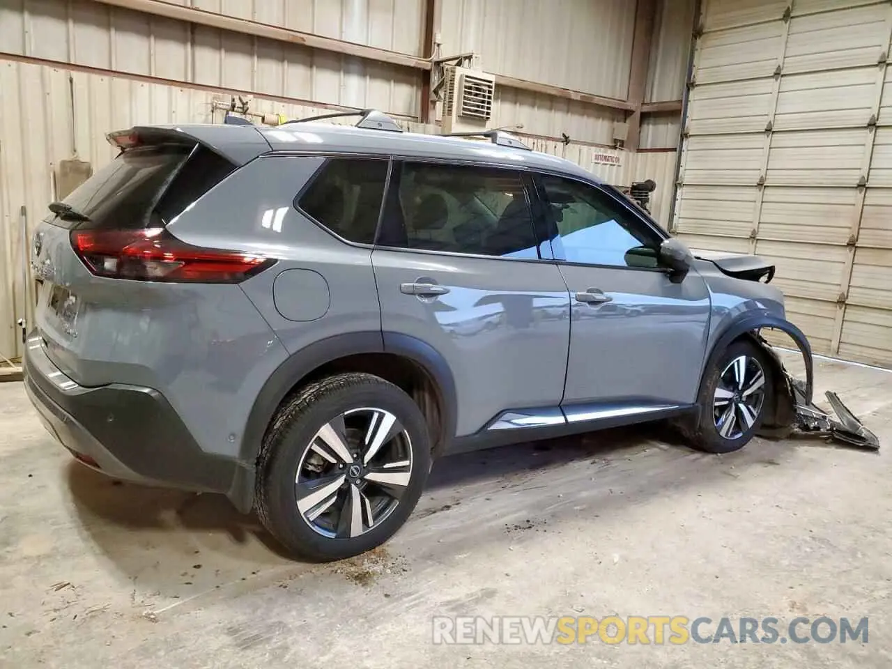 3 Photograph of a damaged car 5N1BT3CB2PC745531 NISSAN ROGUE 2023
