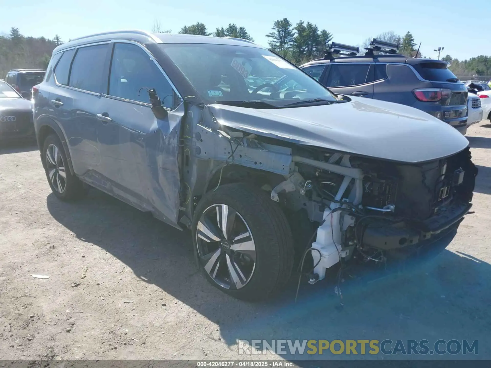 1 Photograph of a damaged car 5N1BT3CB2PC750602 NISSAN ROGUE 2023