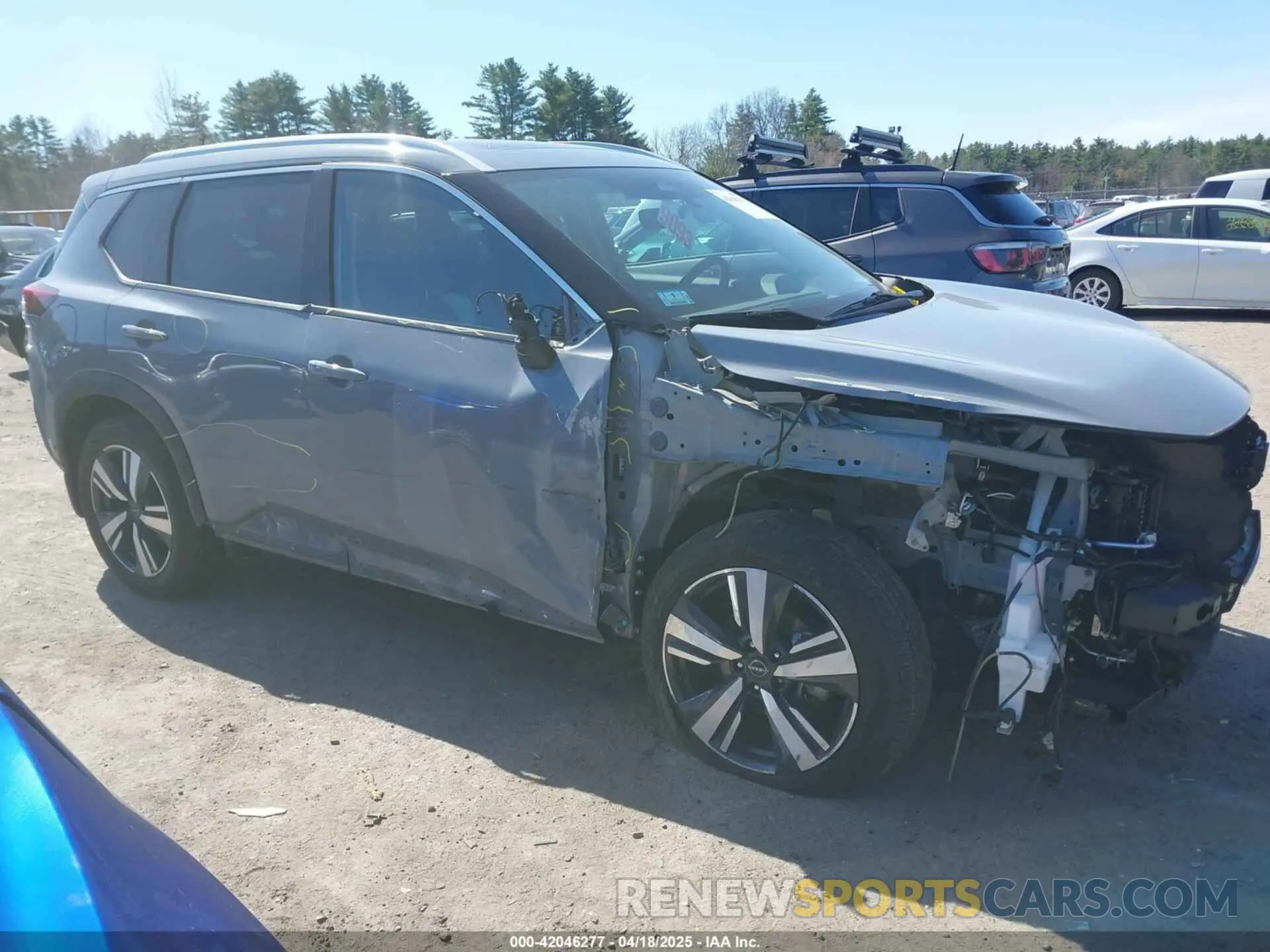 14 Photograph of a damaged car 5N1BT3CB2PC750602 NISSAN ROGUE 2023