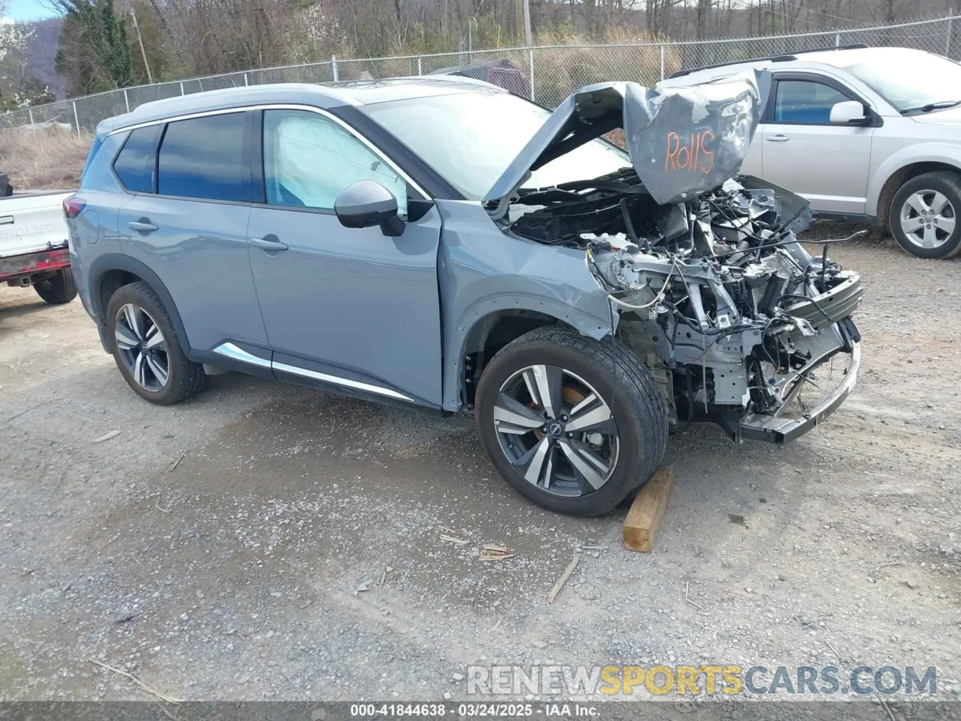 1 Photograph of a damaged car 5N1BT3CB2PC751295 NISSAN ROGUE 2023
