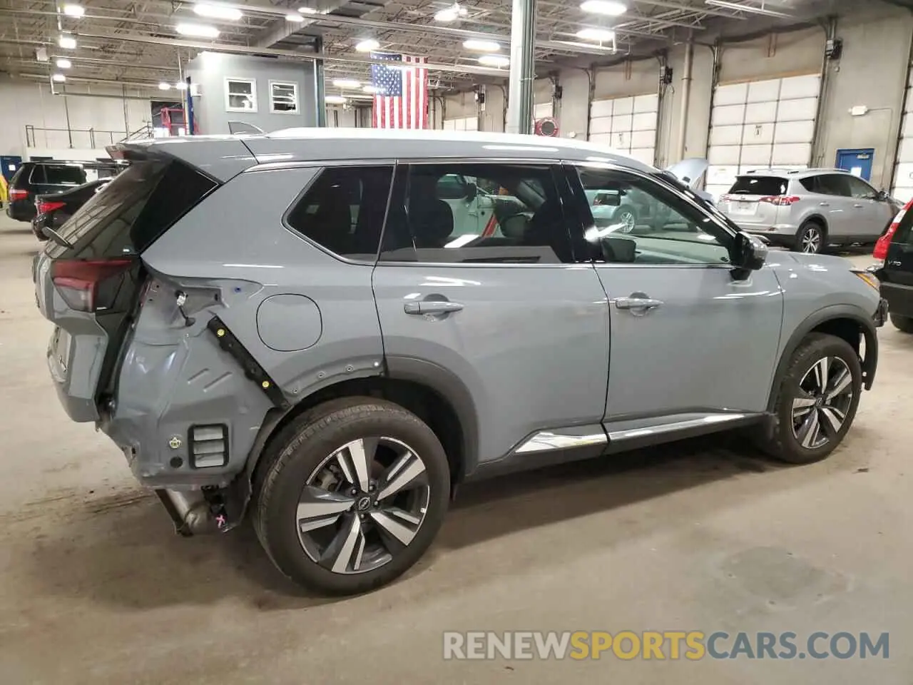 3 Photograph of a damaged car 5N1BT3CB2PC778318 NISSAN ROGUE 2023