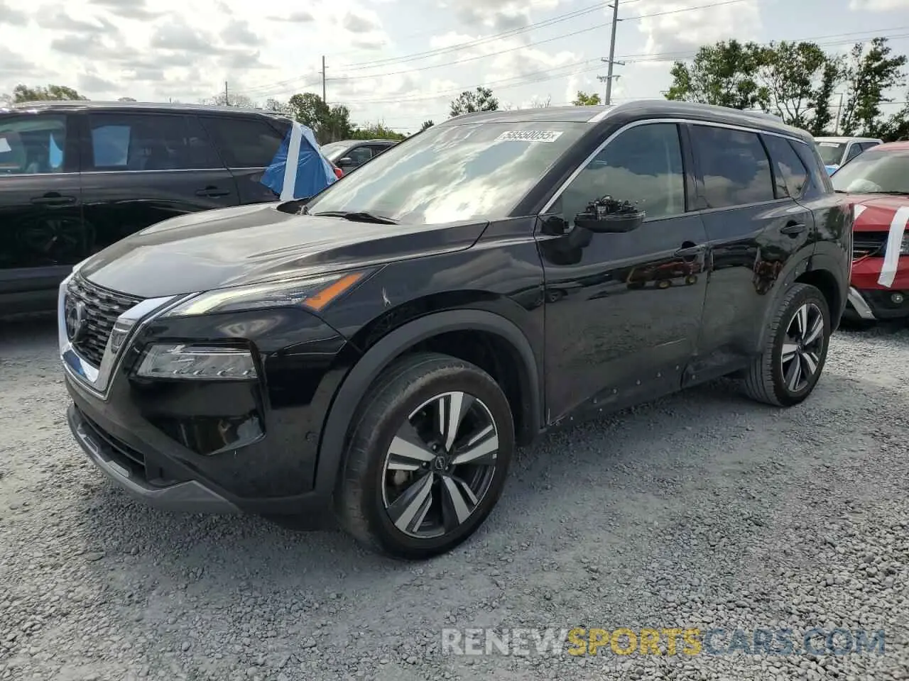 1 Photograph of a damaged car 5N1BT3CB2PC791215 NISSAN ROGUE 2023
