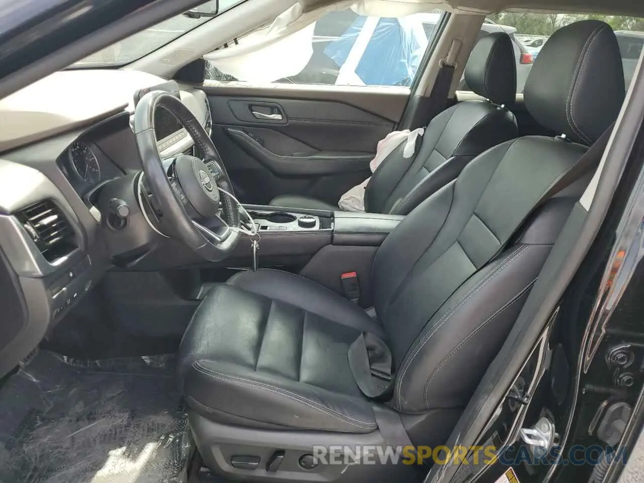 7 Photograph of a damaged car 5N1BT3CB2PC791215 NISSAN ROGUE 2023