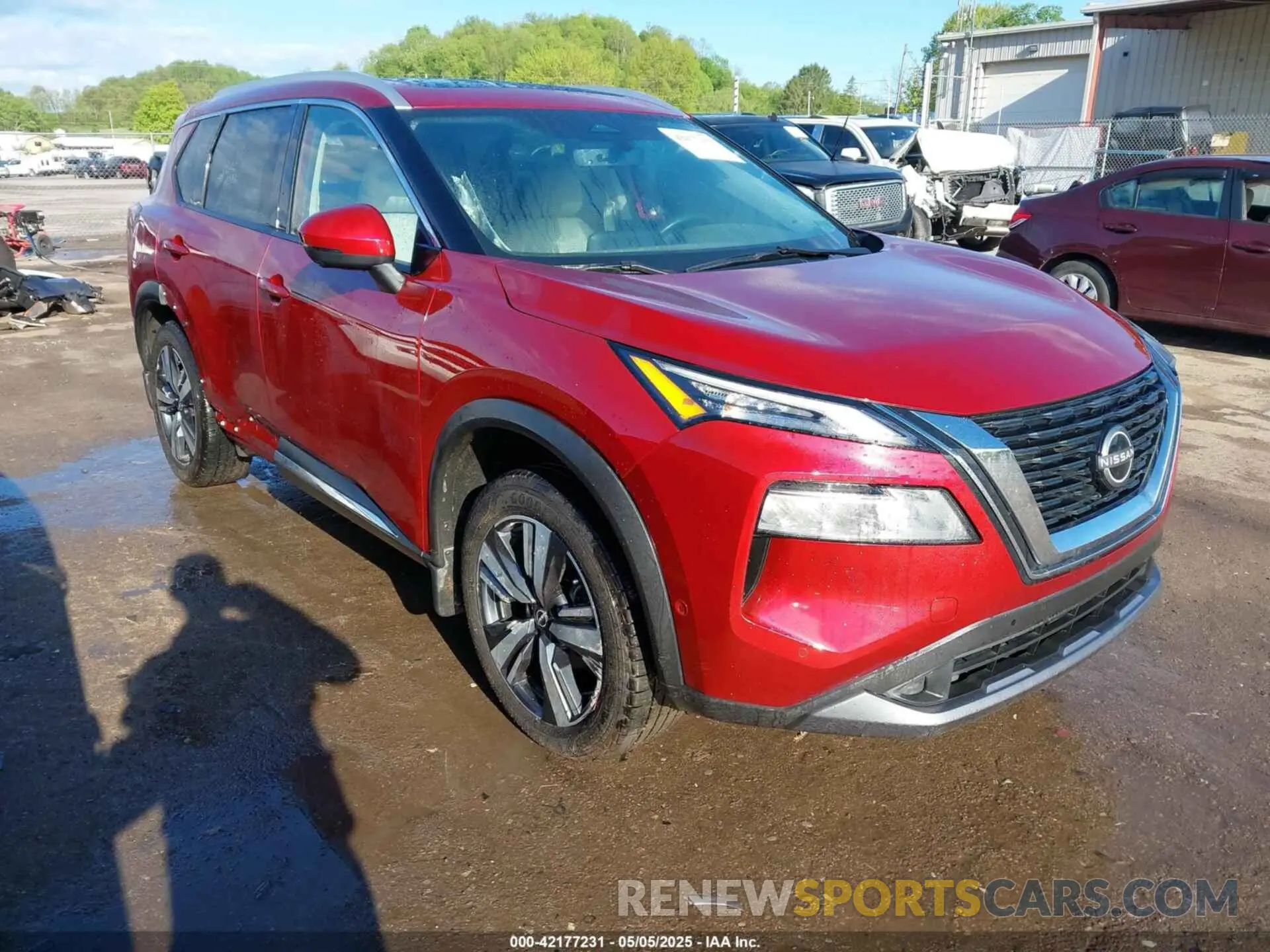 1 Photograph of a damaged car 5N1BT3CB2PC826710 NISSAN ROGUE 2023