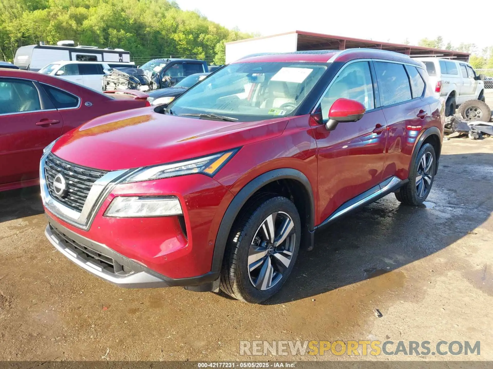 2 Photograph of a damaged car 5N1BT3CB2PC826710 NISSAN ROGUE 2023