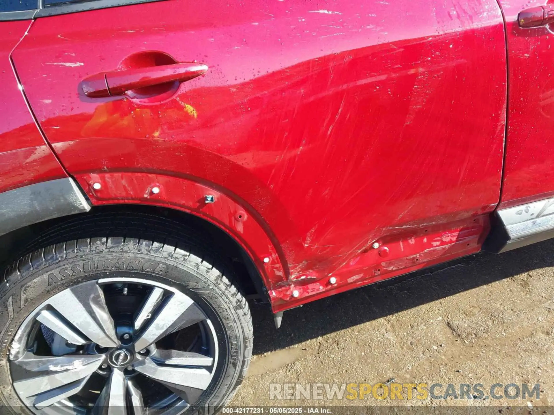 6 Photograph of a damaged car 5N1BT3CB2PC826710 NISSAN ROGUE 2023