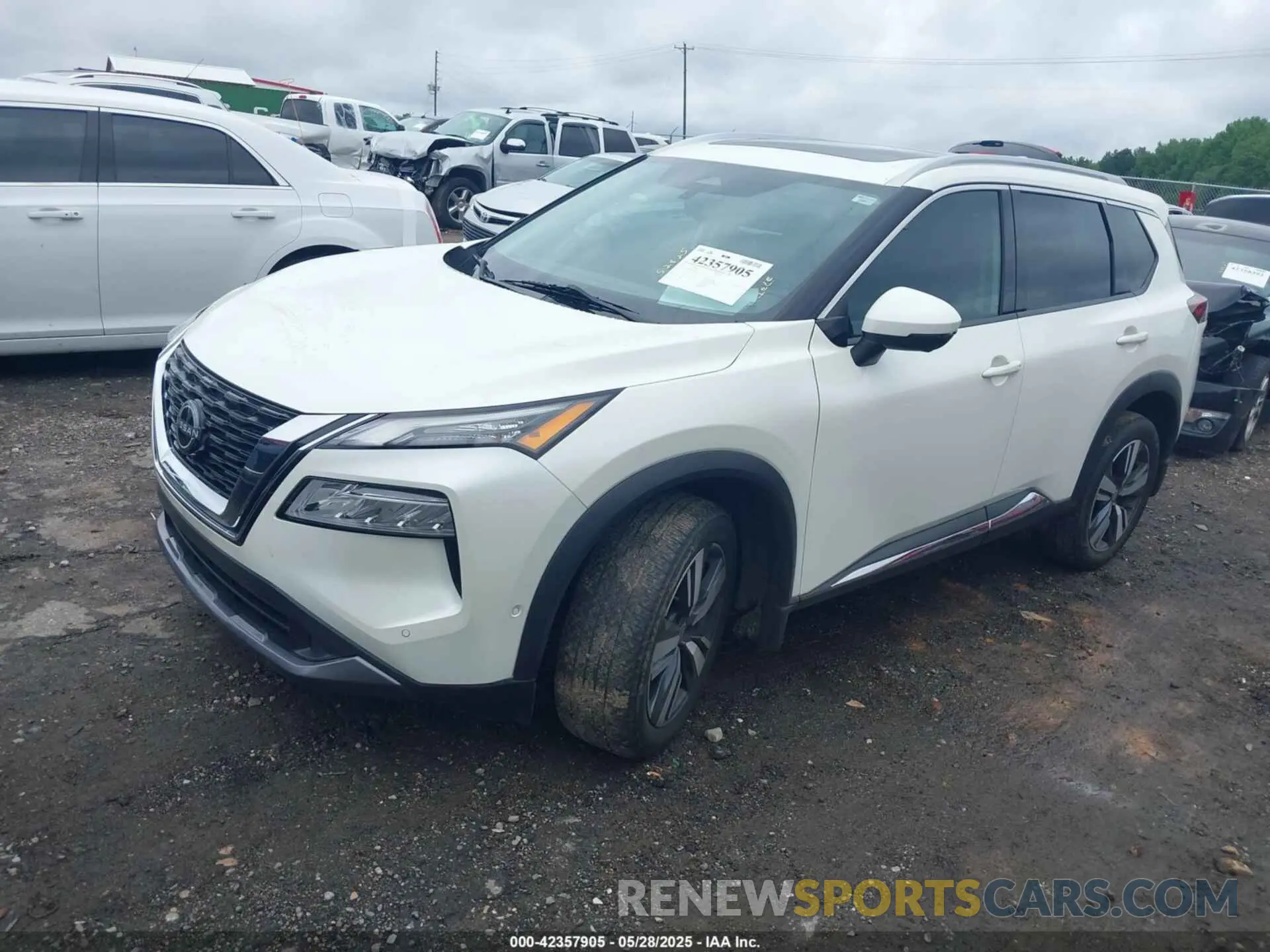 2 Photograph of a damaged car 5N1BT3CB2PC840297 NISSAN ROGUE 2023