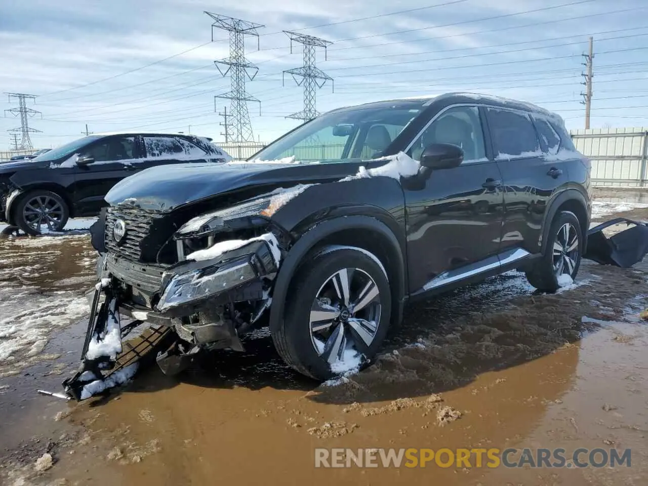 1 Photograph of a damaged car 5N1BT3CB2PC914897 NISSAN ROGUE 2023