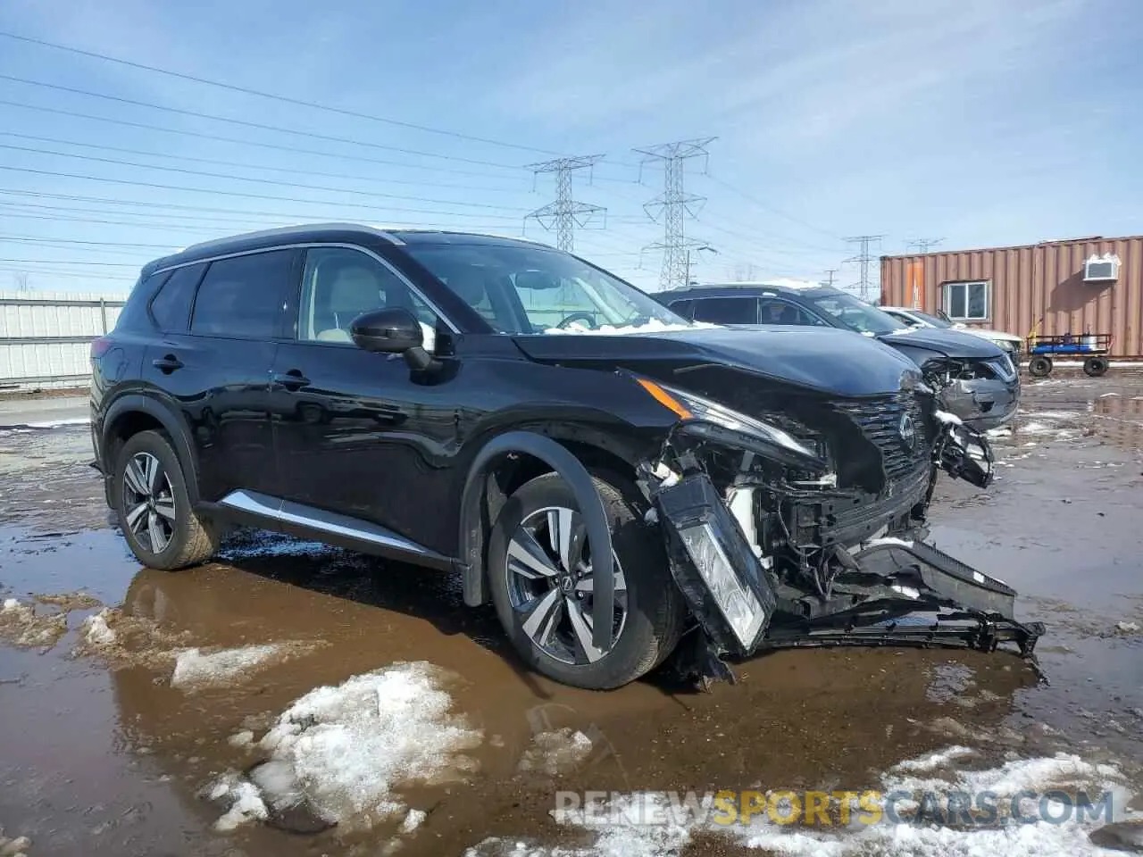 4 Photograph of a damaged car 5N1BT3CB2PC914897 NISSAN ROGUE 2023