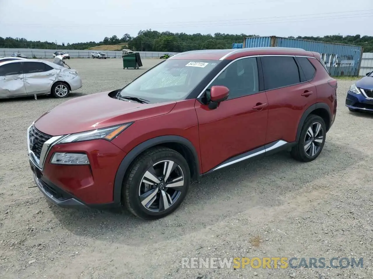 1 Photograph of a damaged car 5N1BT3CB3PC808717 NISSAN ROGUE 2023