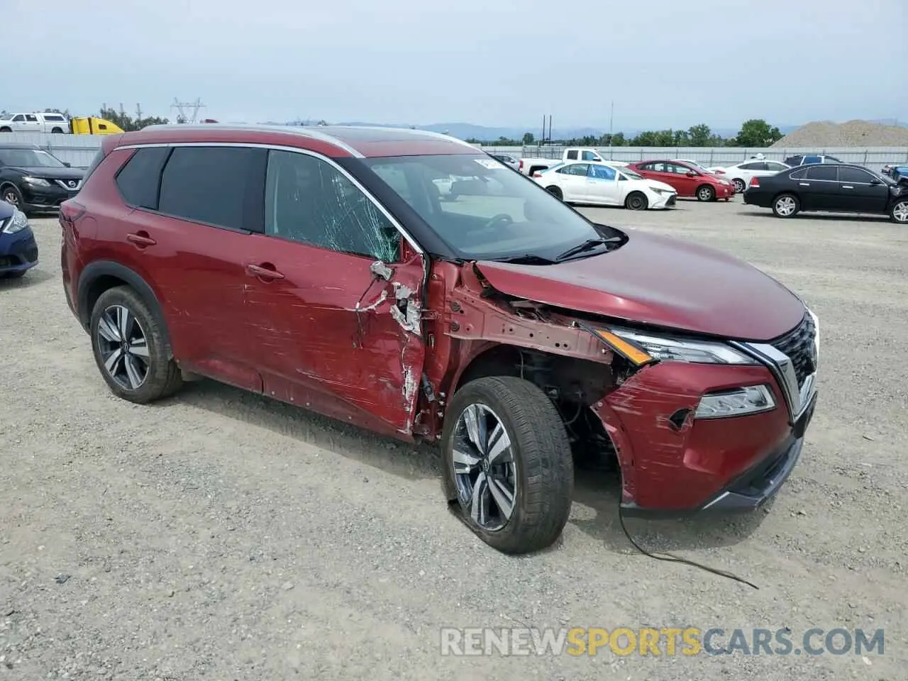 4 Photograph of a damaged car 5N1BT3CB3PC808717 NISSAN ROGUE 2023