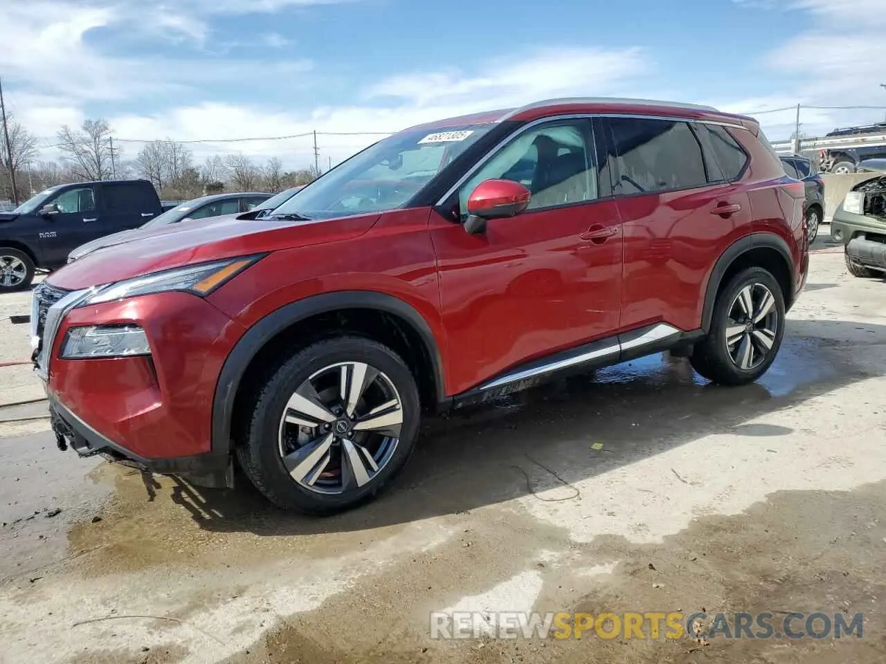 1 Photograph of a damaged car 5N1BT3CB3PC810015 NISSAN ROGUE 2023