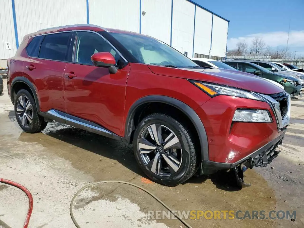 4 Photograph of a damaged car 5N1BT3CB3PC810015 NISSAN ROGUE 2023