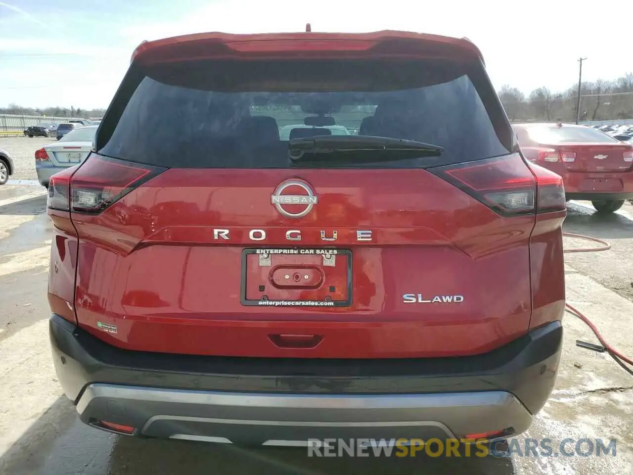 6 Photograph of a damaged car 5N1BT3CB3PC810015 NISSAN ROGUE 2023