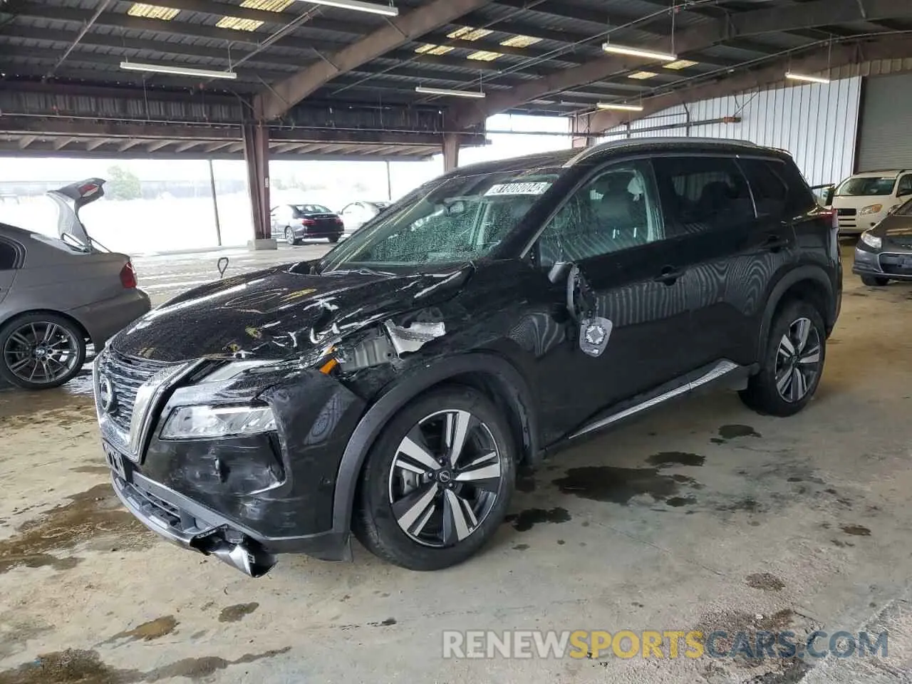 1 Photograph of a damaged car 5N1BT3CB4PC781284 NISSAN ROGUE 2023