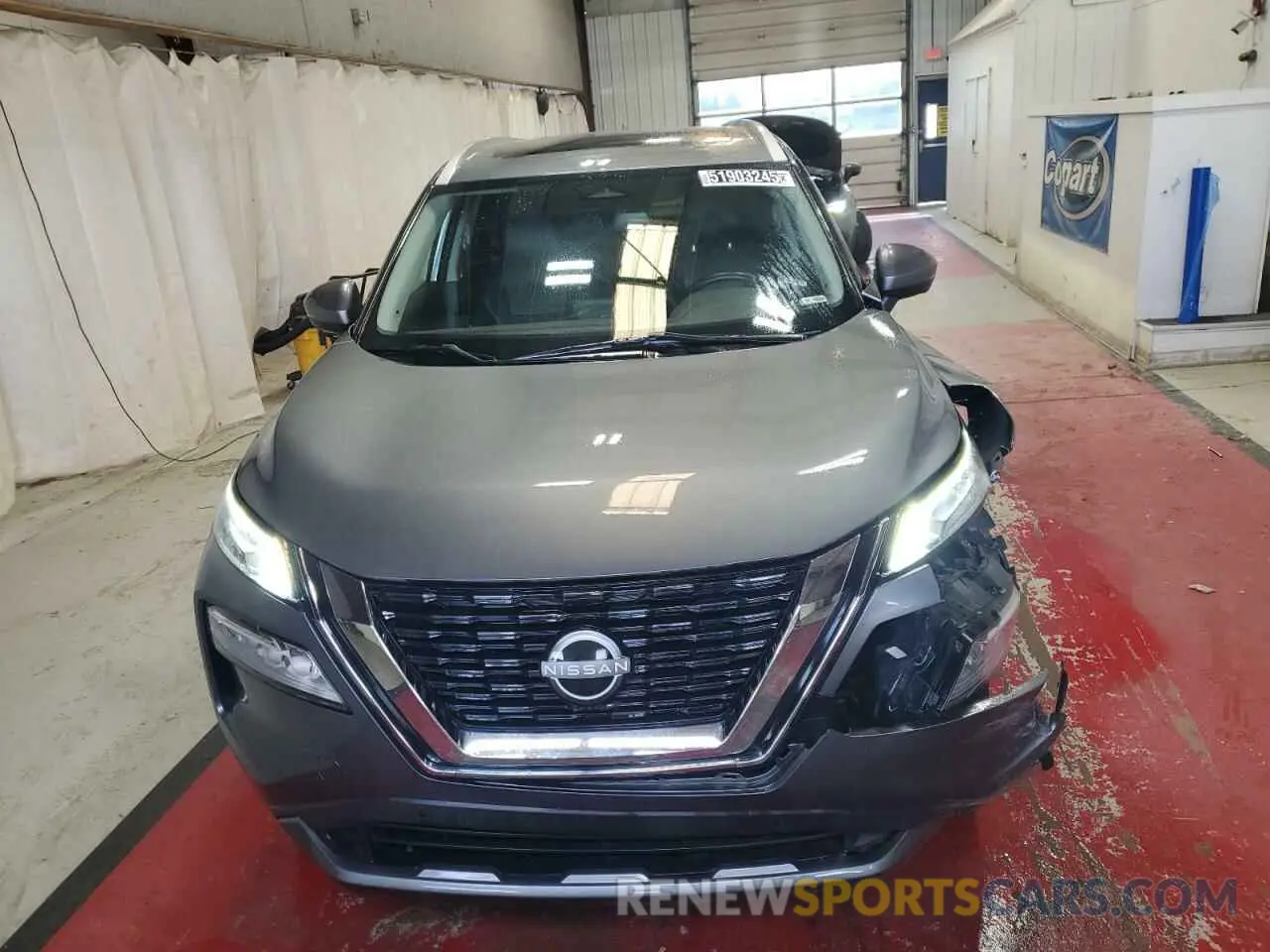 5 Photograph of a damaged car 5N1BT3CB4PC796948 NISSAN ROGUE 2023