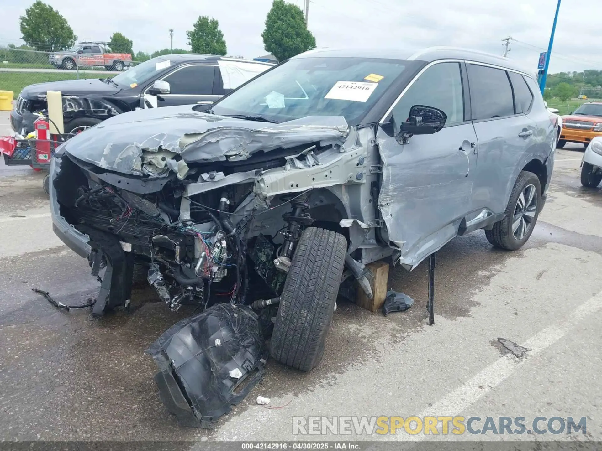 2 Photograph of a damaged car 5N1BT3CB4PC878517 NISSAN ROGUE 2023