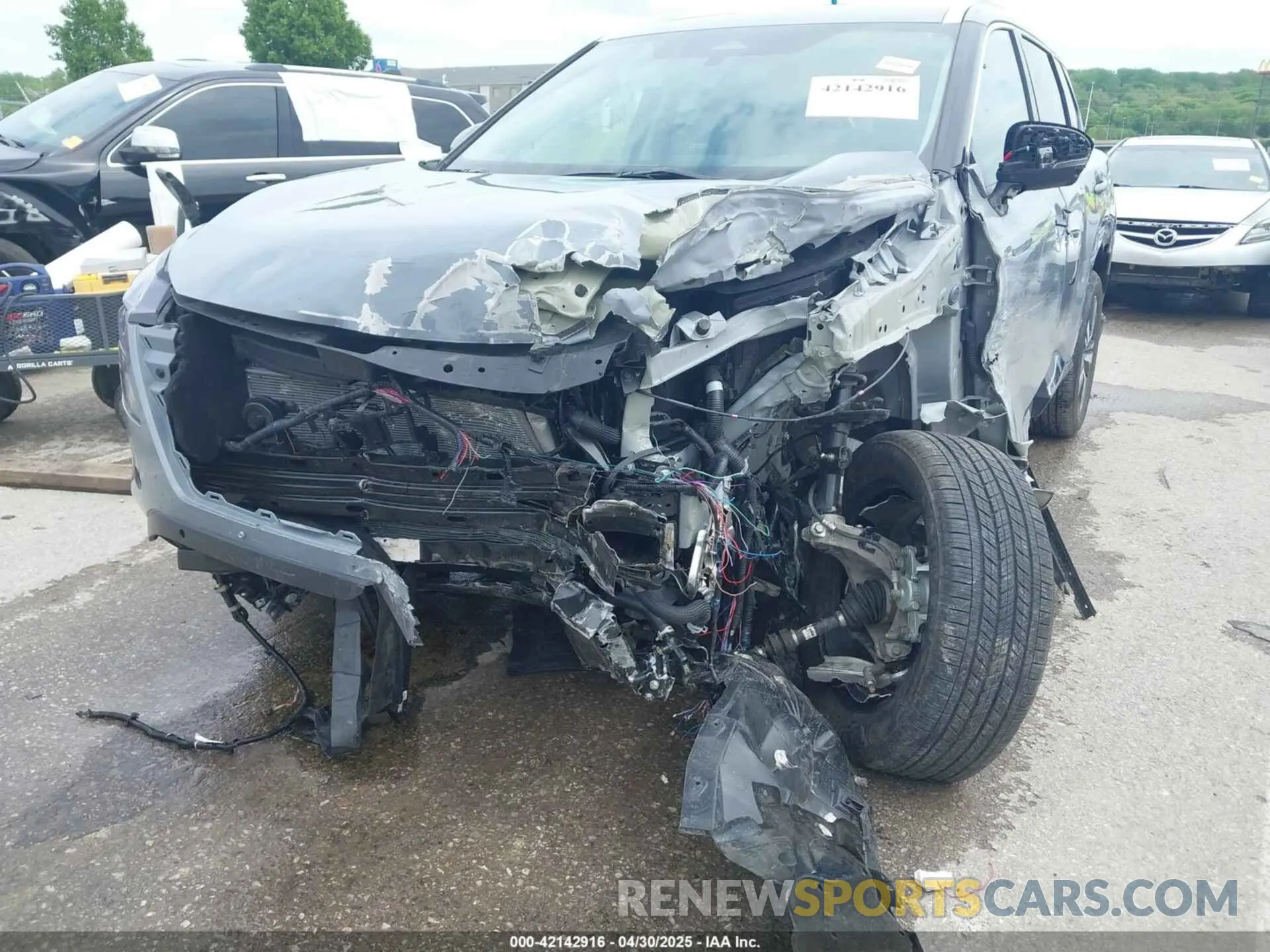 6 Photograph of a damaged car 5N1BT3CB4PC878517 NISSAN ROGUE 2023