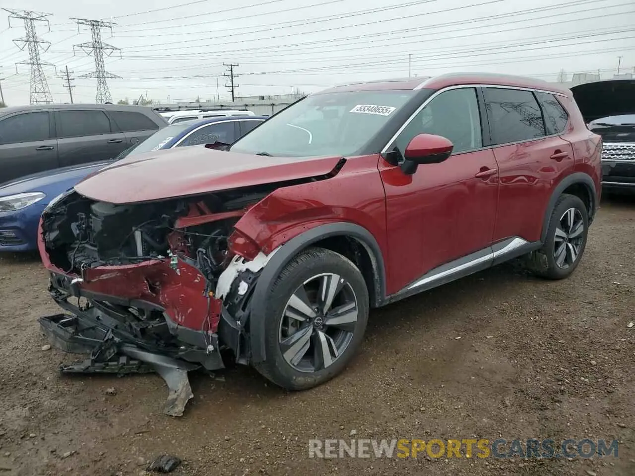 1 Photograph of a damaged car 5N1BT3CB4PC909782 NISSAN ROGUE 2023