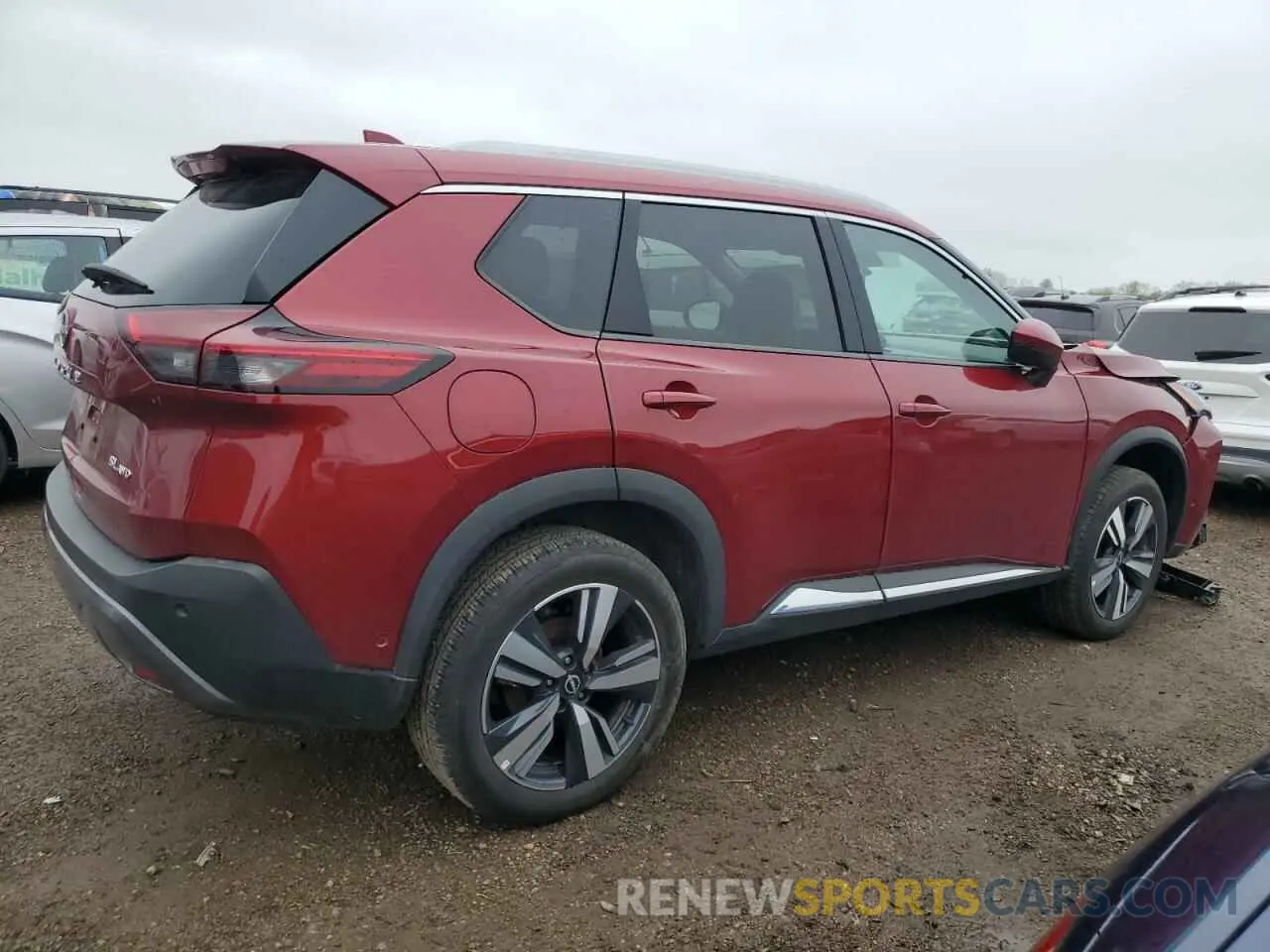 3 Photograph of a damaged car 5N1BT3CB4PC909782 NISSAN ROGUE 2023