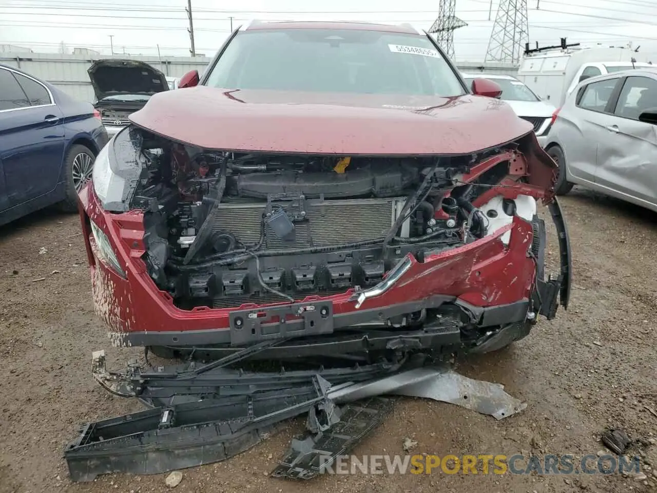 5 Photograph of a damaged car 5N1BT3CB4PC909782 NISSAN ROGUE 2023