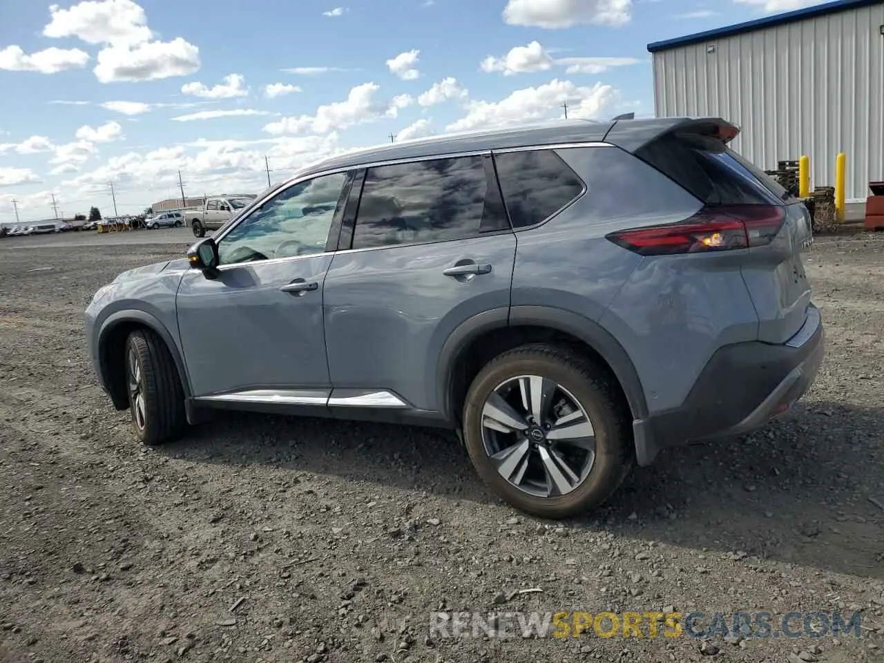 2 Photograph of a damaged car 5N1BT3CB5PC775302 NISSAN ROGUE 2023