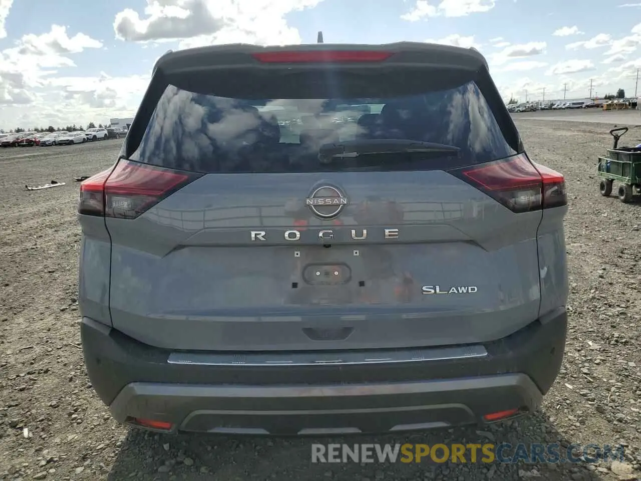 6 Photograph of a damaged car 5N1BT3CB5PC775302 NISSAN ROGUE 2023
