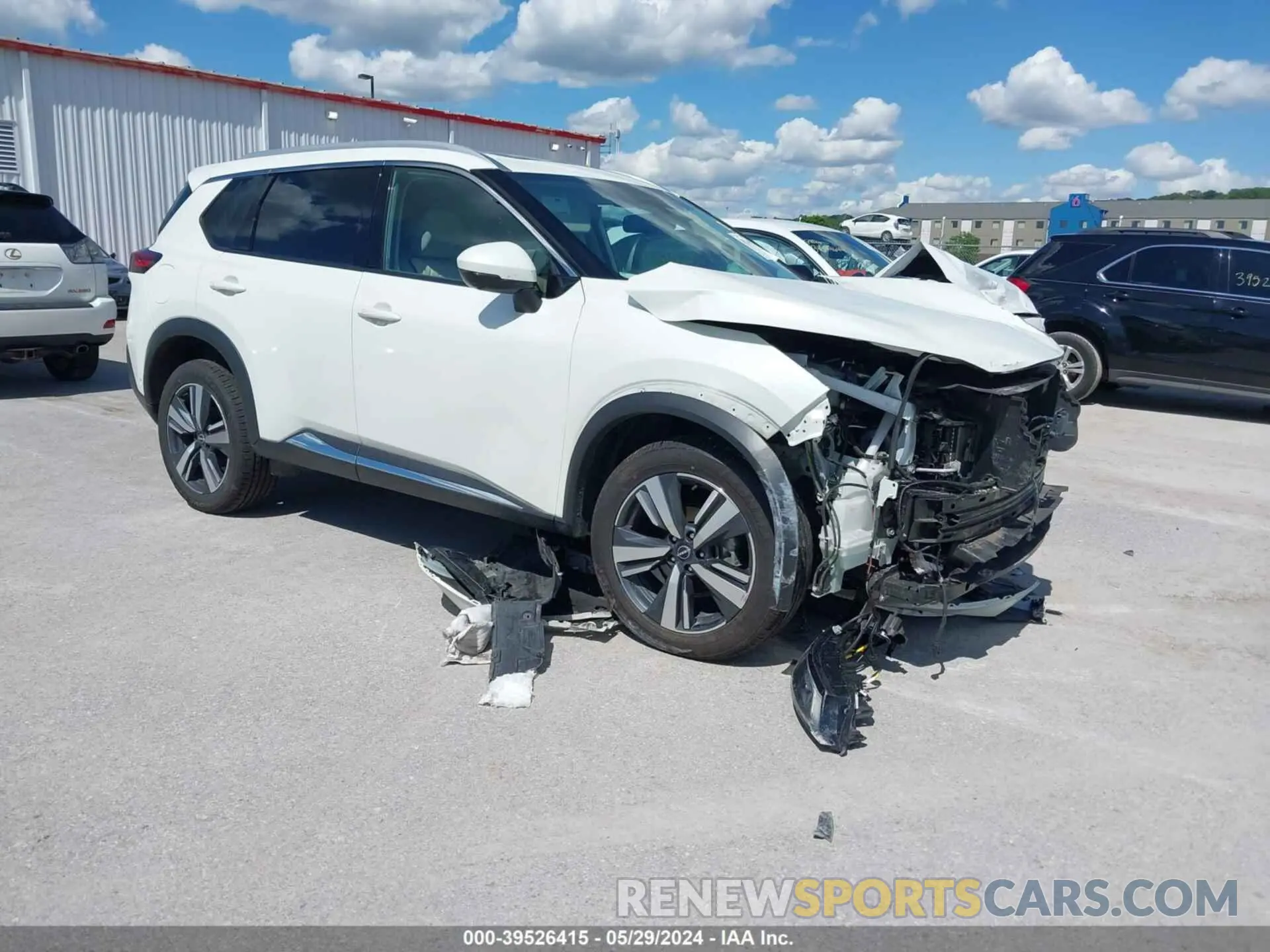 1 Photograph of a damaged car 5N1BT3CB5PC790432 NISSAN ROGUE 2023