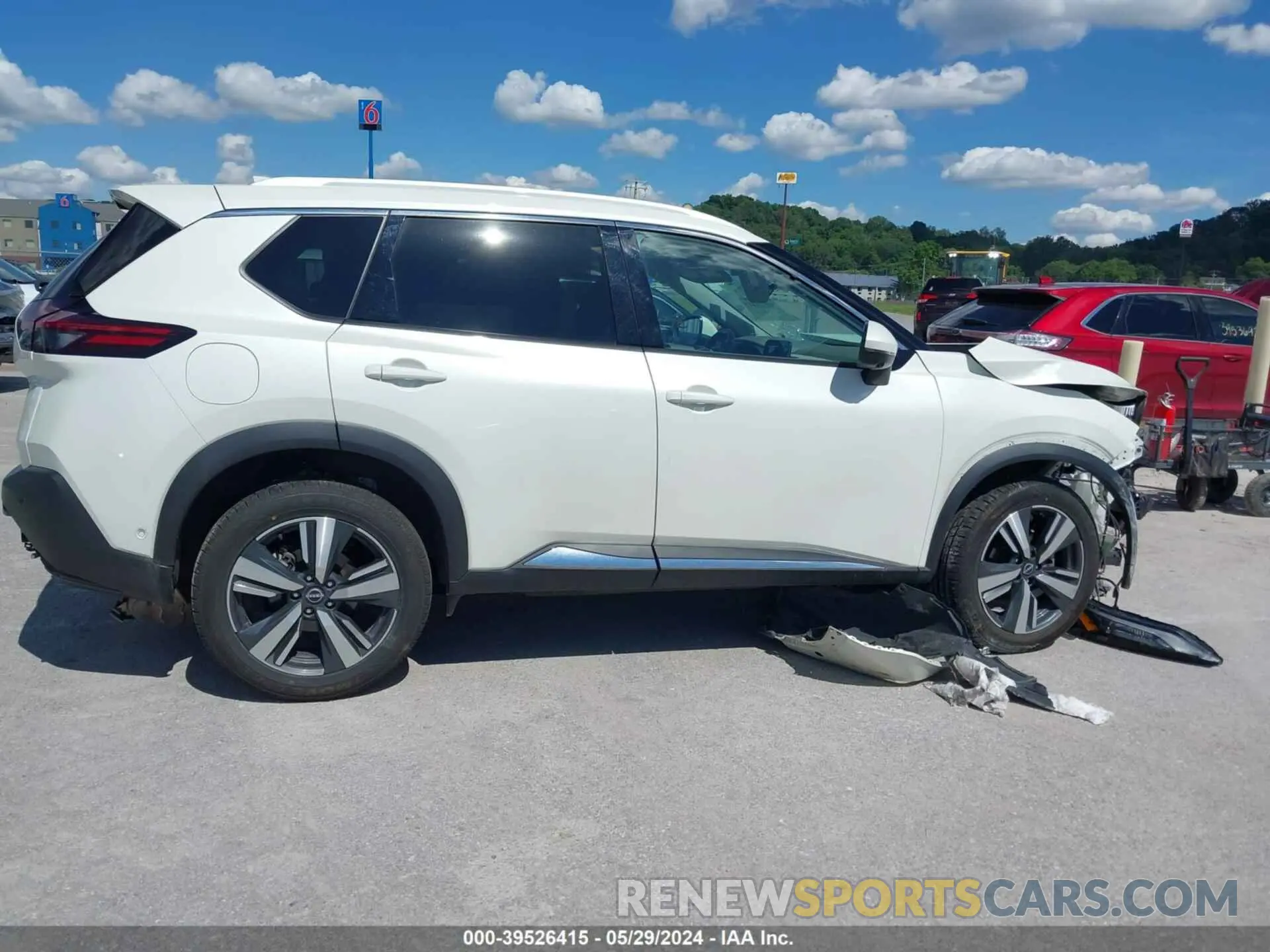 13 Photograph of a damaged car 5N1BT3CB5PC790432 NISSAN ROGUE 2023