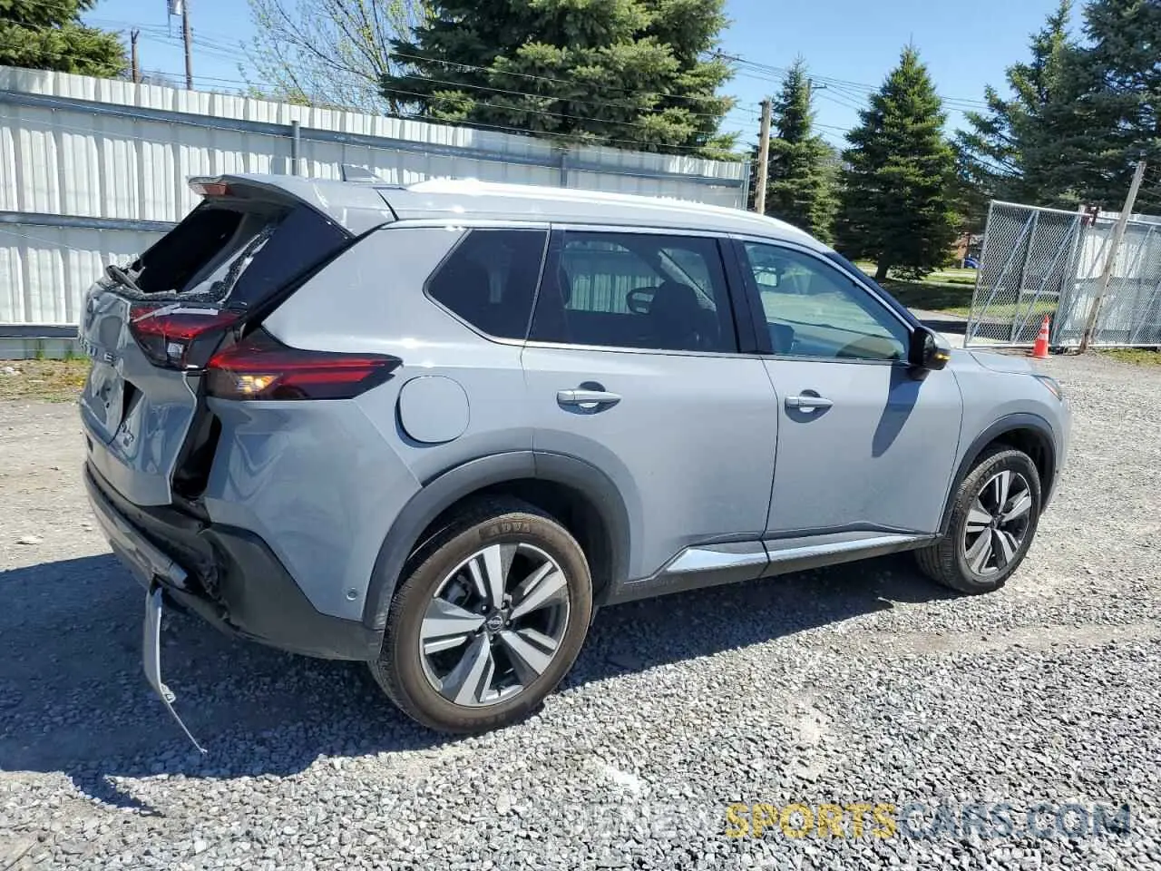 3 Photograph of a damaged car 5N1BT3CB6PC789287 NISSAN ROGUE 2023