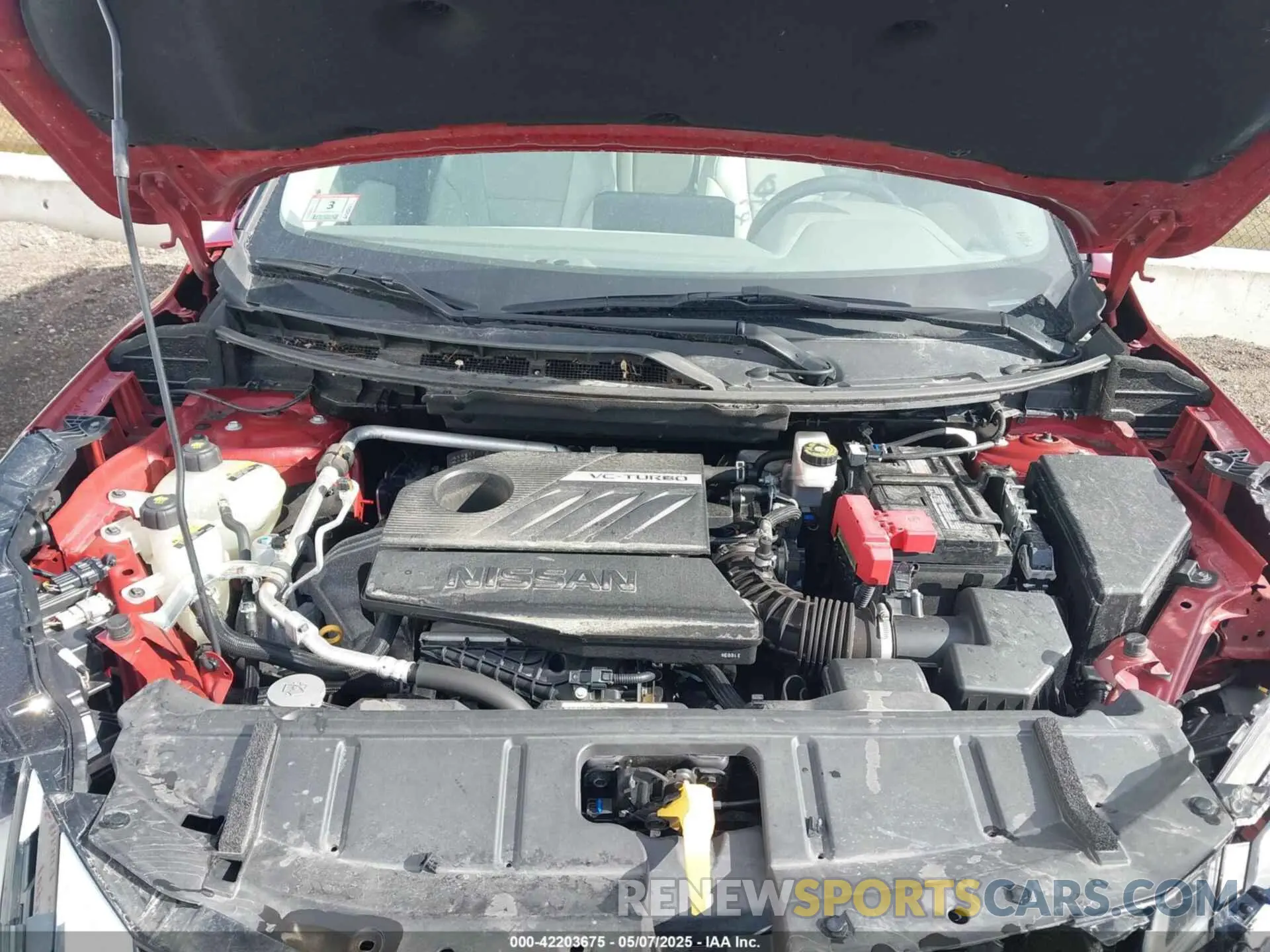 10 Photograph of a damaged car 5N1BT3CB6PC800062 NISSAN ROGUE 2023