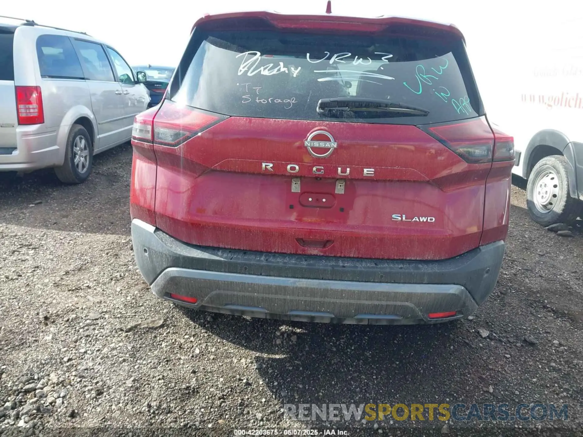 16 Photograph of a damaged car 5N1BT3CB6PC800062 NISSAN ROGUE 2023