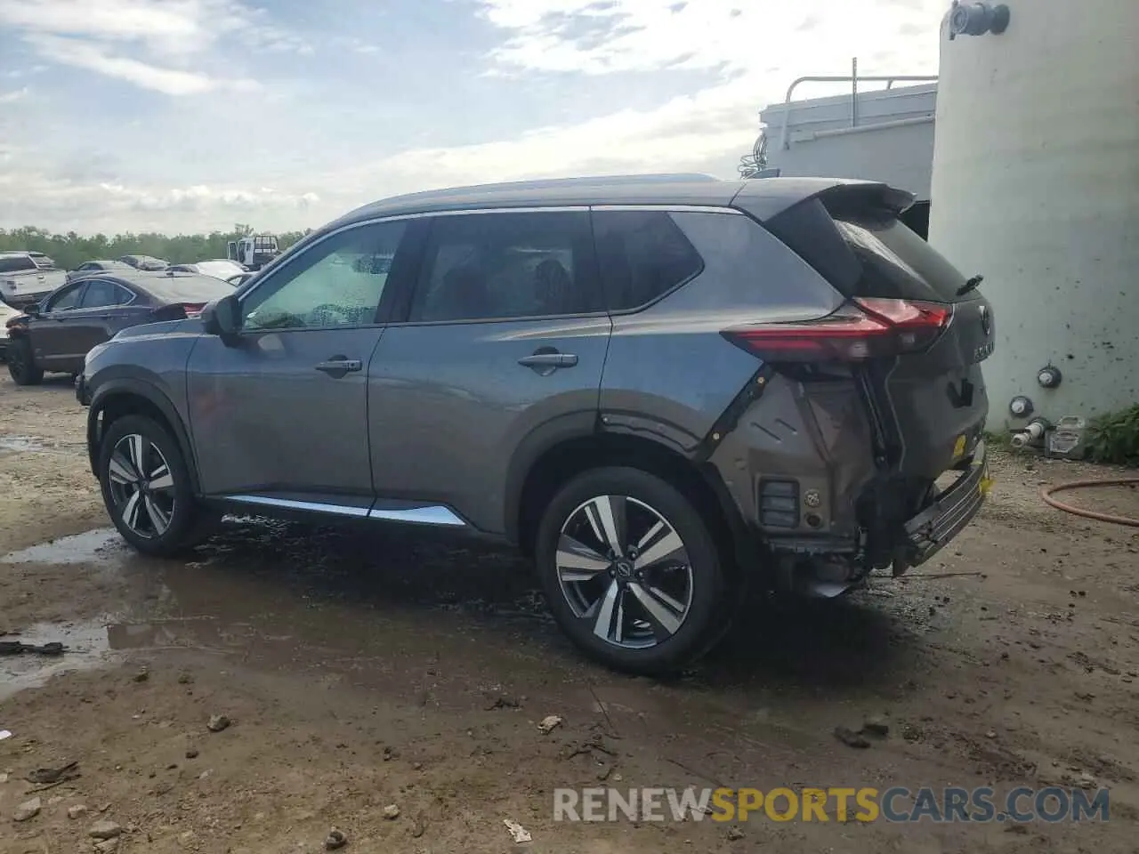 2 Photograph of a damaged car 5N1BT3CB6PC858477 NISSAN ROGUE 2023
