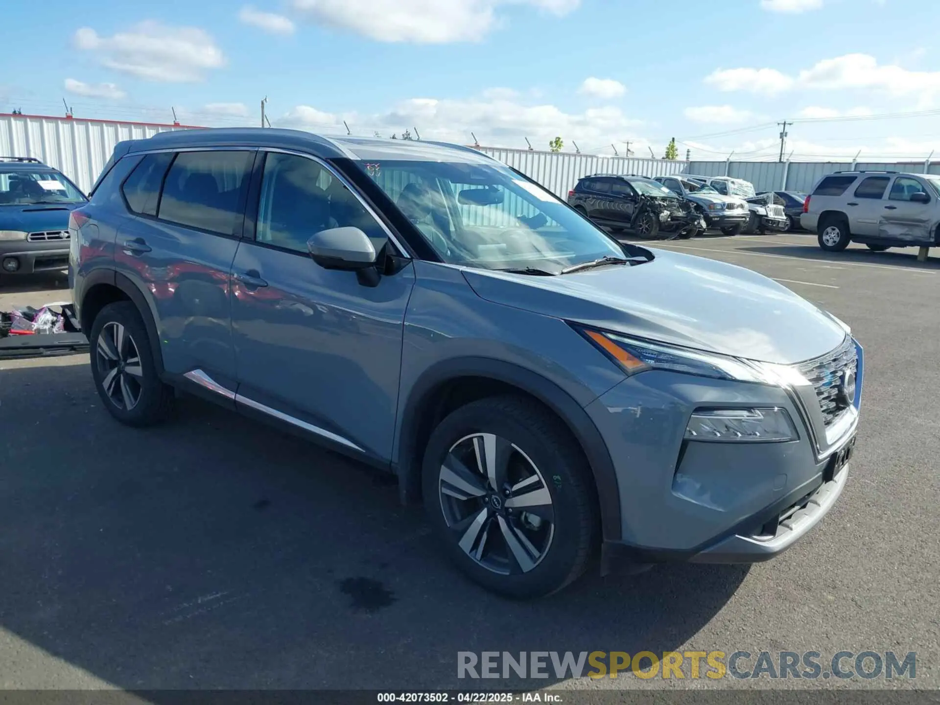 1 Photograph of a damaged car 5N1BT3CB6PC906074 NISSAN ROGUE 2023