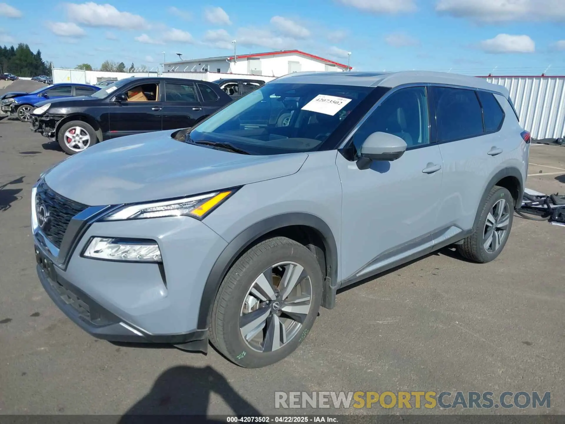 2 Photograph of a damaged car 5N1BT3CB6PC906074 NISSAN ROGUE 2023